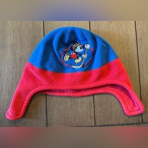 Disney Store Toddler Winter Hat Mickey Mouse Hockey Player 4T/5T Rare Find
